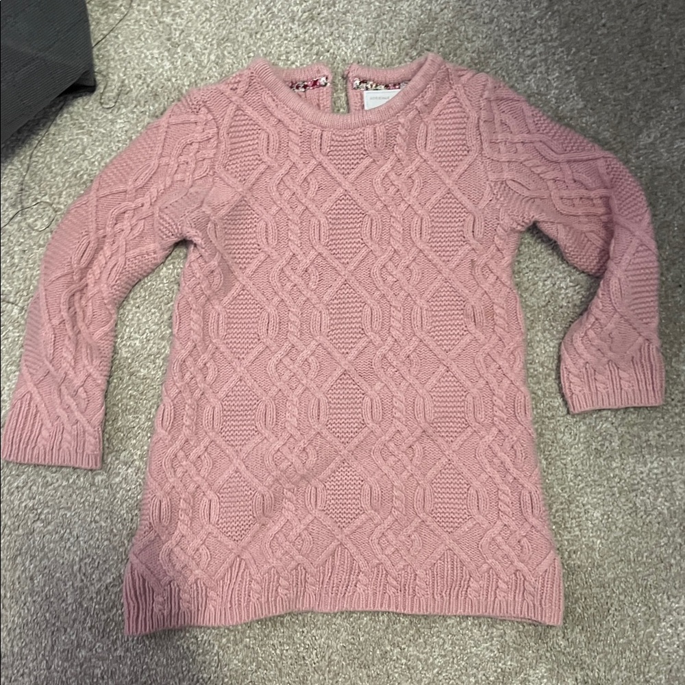 Adrienne Vittadini Pink Knit Sweater